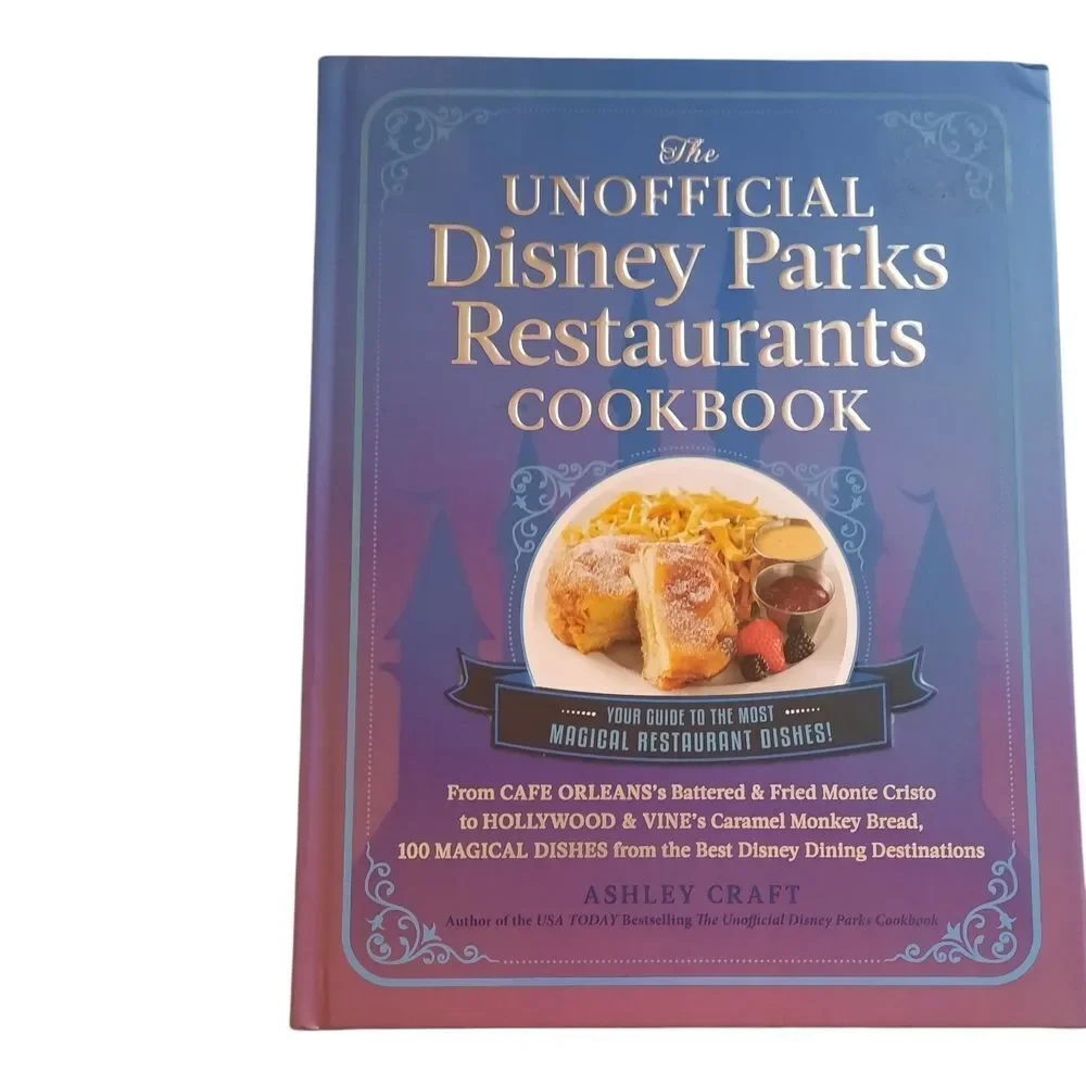 The Unofficial Disney Parks Restaurants Cookbook - Blue Cover